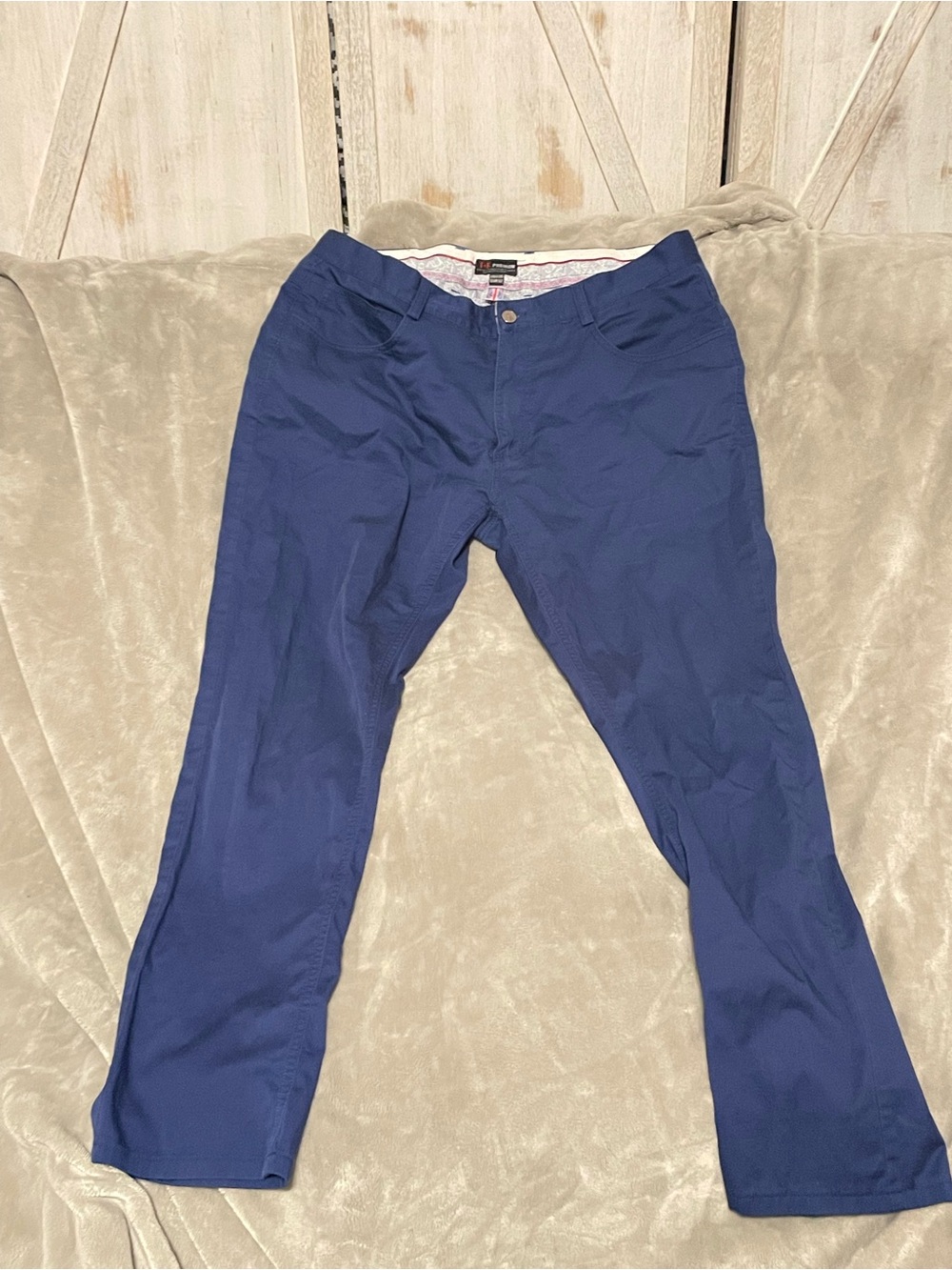 Men's Slim Fit Navy Chinos - Casual Everyday Pants